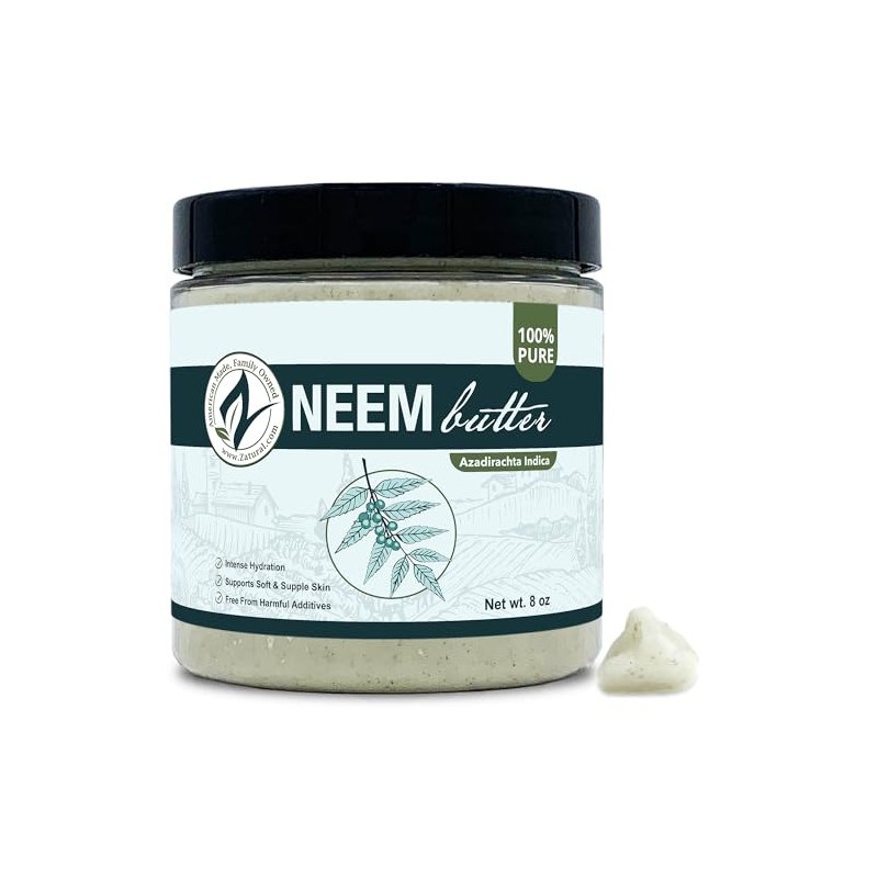 Naked Neem Organic Neem Butter with Organic Neem Oil, Extract