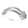 Tektall A/C Compressor Curved Manifold w/Adapter Fitting Compatible with Sanden