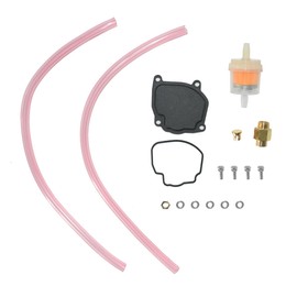 Rebuiman 0470-352 Carburetor with Fuel Petcock Valve Fit for Arctic Cat ATV 400 1998-2000, for Suzuki LT-F500F LTF500F ATV Quadrunner 1998-2002 Replaces 0470-348 0470-362 0470-367 Carb