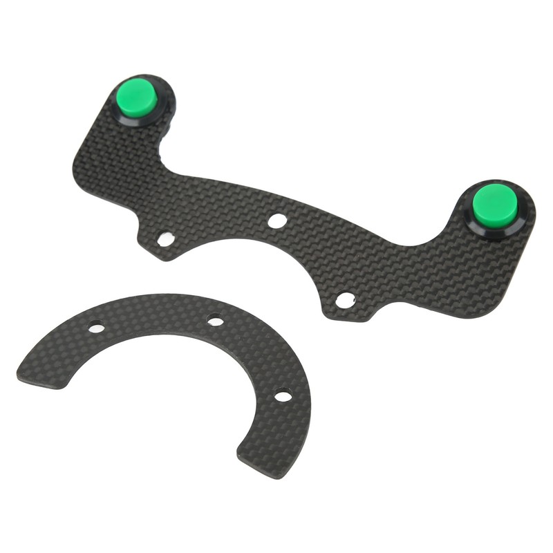 External Horn Button Kits Carbon Fiber 6 Bolts Steering Wheel