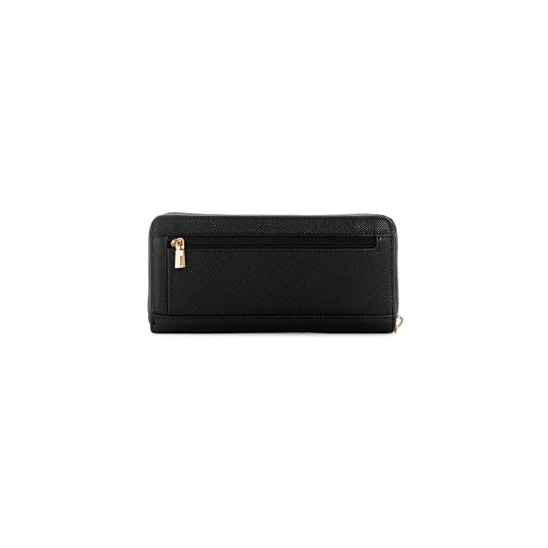 GUESS Women's Laurel Large Zip Around Wallet, Large Purse with