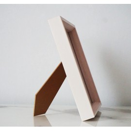 PLUSCHEN 8X8 Square Picture Frame, Pink Resin Picture Frame, Square Photo Frame, Plexiglass (8 x 8, Pink)