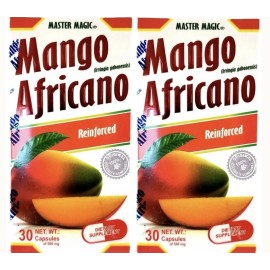 Master Magic Mango Africano 2 Pack MASTER MAGIC AFRICAN MANGO 60 Capsules Original