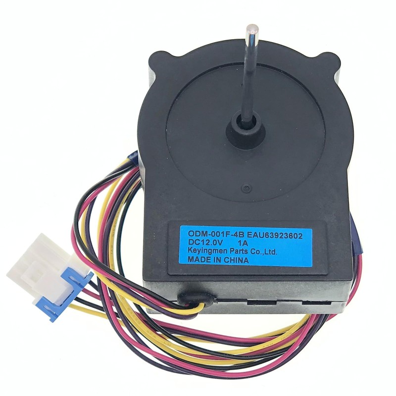 EAU63103202 Refrigerator Condenser Fan Motor, DC12V 1A Refrigerator Motor Dc