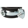 KOTARBAU® Set of 10 Pipe Clamps 3/8 Inch with Rubber