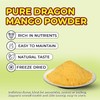 DARLAC FARMS Freeze Dried Mango Powder 4Oz, Natural ingredients, Nutrient-rich,