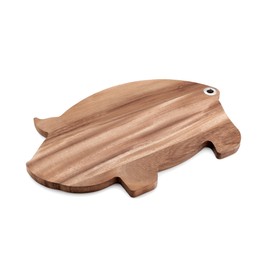 Ironwood Gourmet Pig Shaped Serving Board, Acacia Wood