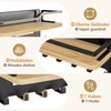 Yorbay Wooden Key Rack with Shelf: Multifunctional Wall Key Rack