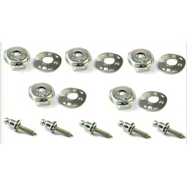 Lift The Dot Socket, Backing Plate & 5/8" Screw Stud, 20 Piece Set
