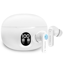 SIOTMERA Language Translation Earbuds Y113S, Real Time 144 Language Translator Device, Offline Instant Voice Translator Earbuds for Travel Business Learning, for iOS&Android, BT 5.4, White