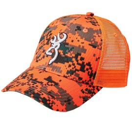 Browning Digi Blaze Meshback Cap, orange