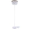 VILUXY Boho Floor Lamp with White Wood Beaded Shade for