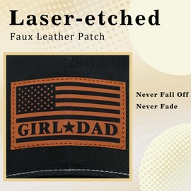 Bakyiwe Girl Father Daddy Gifts Dad Hats for Men, Adjustable Dad Trucker Hat, Fathers Day Birthday Gifts from Daughter