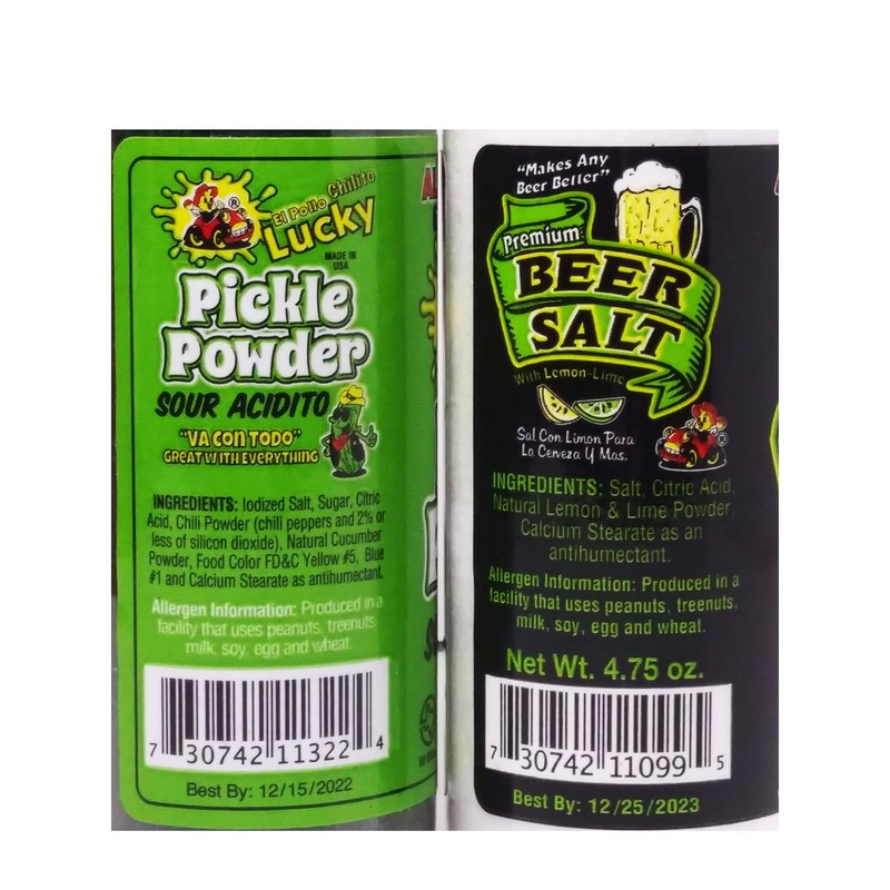 Alamo Candy Beer salt , Pickle Powder Bundle - Flavored