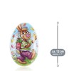 com-four® 3 x Easter eggs for filling, colourful filling eggs