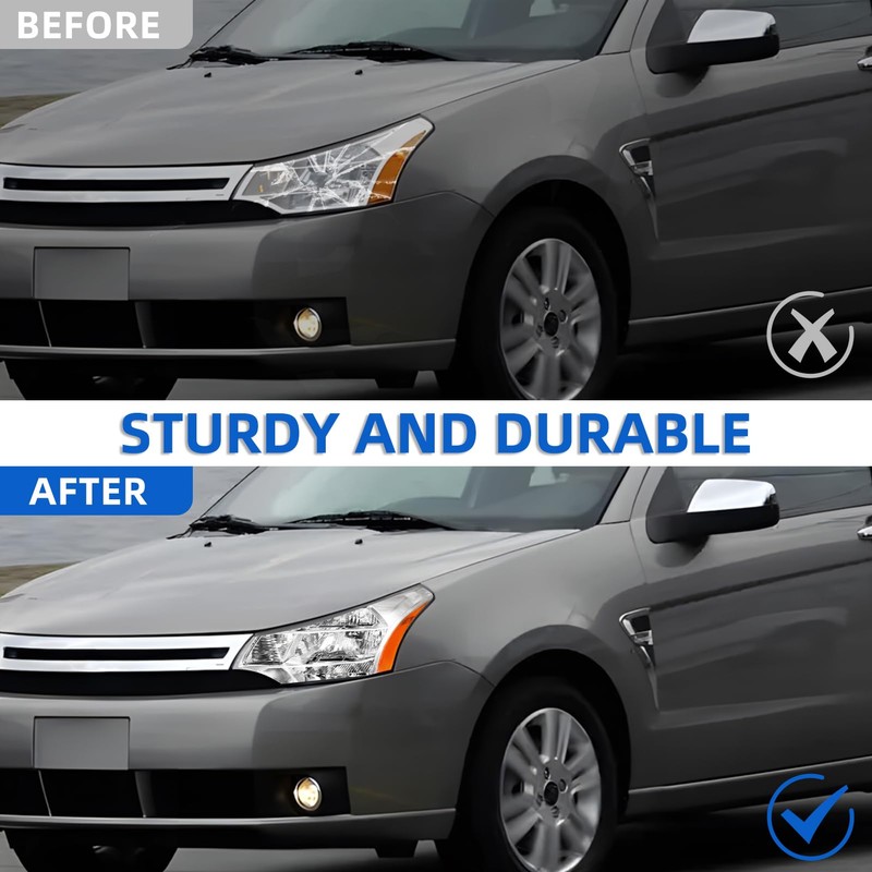 Rvplpr Headlight Assembly Compatible with 2008 2009 2010 2011 Focus