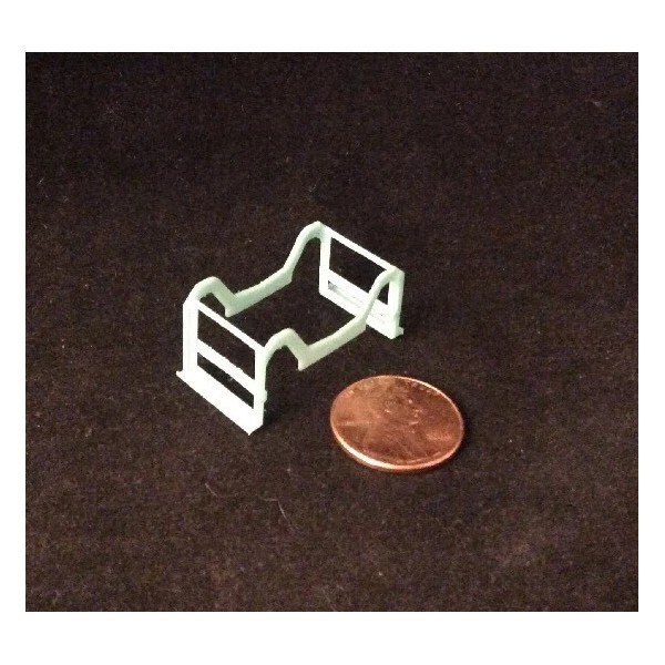 Resin2detail 1/32 Resin WWII US Allied Bomb Stand Cradle Diorama