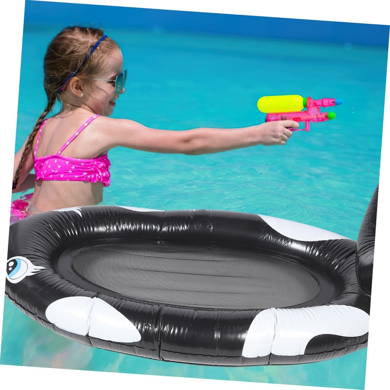 Kisangel Inflatable Pool Float Hammock for Adults Multi-Functional Water Recliner