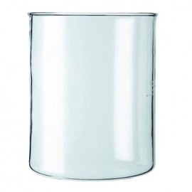 Spare Glass for Bodum French Press Without Spout, 4 Cup, 0.5 L, 17 Oz.