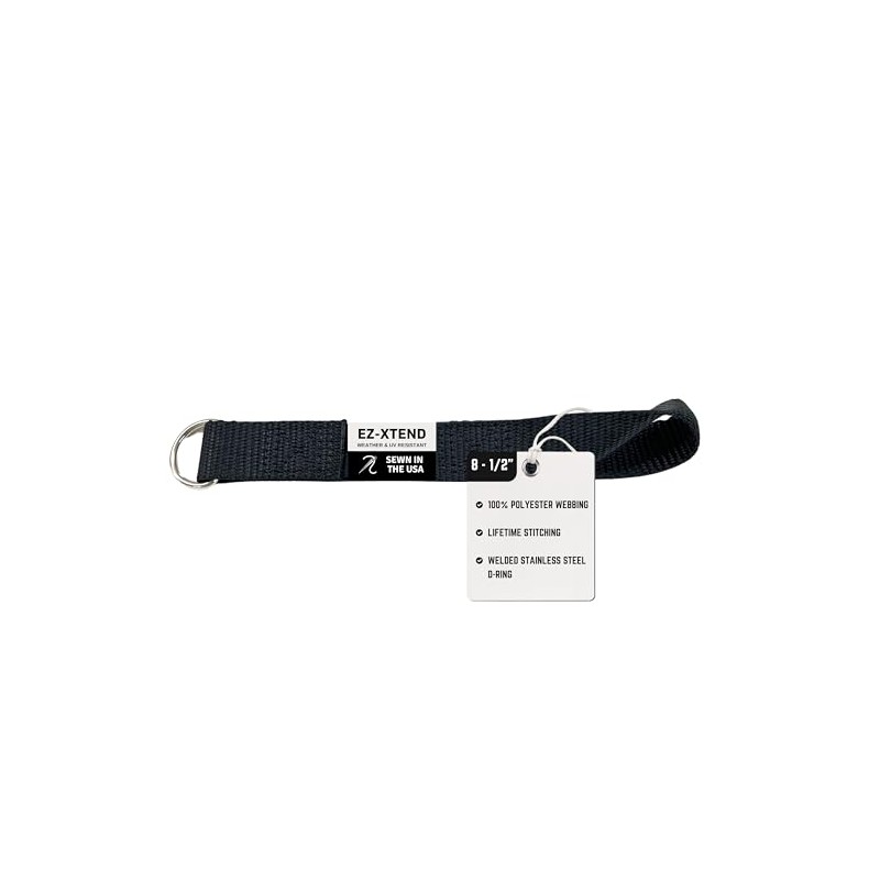 EZ-Xtend Premium D-Ring Strap with Loop for Rail Attachment of