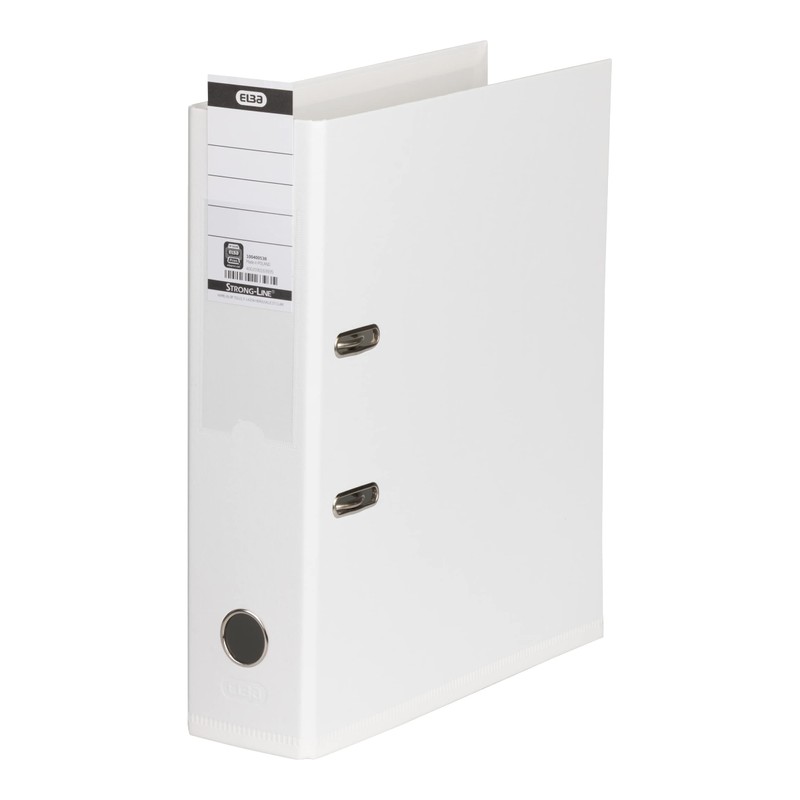 Elba Folder"Strong-Line", A4, 8 cm, PP a4 White