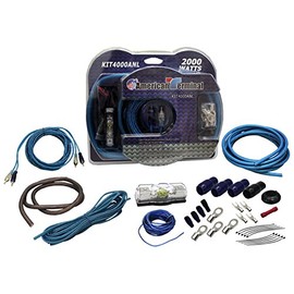 American Terminal KIT4000ANL 2000W P.M.P.O Complete Amplifier Hookup Kit