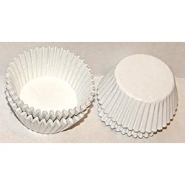 #5 White Paper Candy Cup Cups 250 Pack Candy Making Supplies
