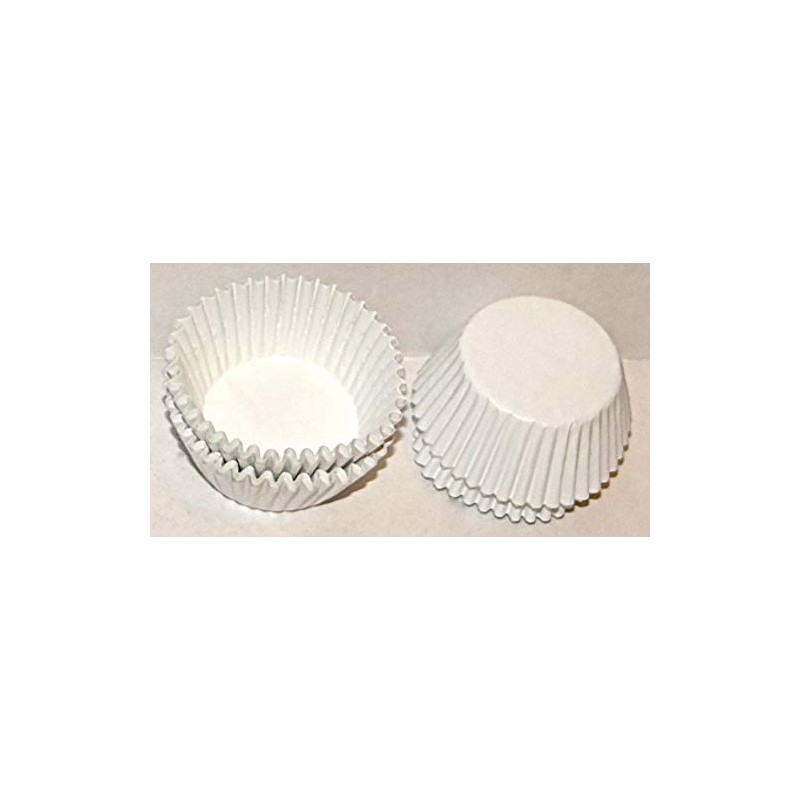 #5 White Paper Candy Cup Cups 250 Pack Candy Making