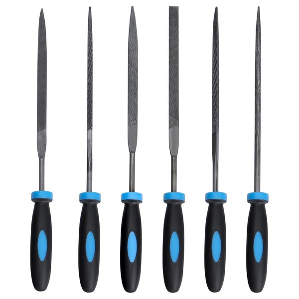 Acooruiteng Metal File Professional File 6 Pcs Files Mini File