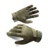 Protective Gloves Full Finger M Size Microfiber Leather Breathable Wind