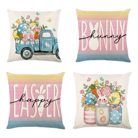 4 Fundas De Cojín Color, Fundas De Cojín Semana Santa,pascua