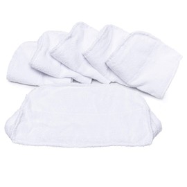 Ltwhome Washable Microfibre Pad Suitable for Bissell 1867 Steam Mop Model 3255 (Pack of 6)