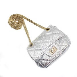 JUMISEE Little Girls Leopard Print Purse Crossbody Bag Quilted Chain Shoulder Handbag Wallet for Women