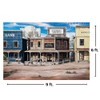 Fun Express Western Town Backdrop Banner Set – Rustic Western