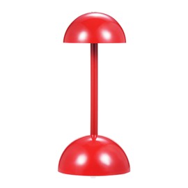 Modern Table Lamp Mushroom Shape Nightstand Lamp Touch Control LED Desk Lamp Cordless Bedside Lamp 3 Light Colors Stepless Dimmable Rechargeable for Living Room Bedroom