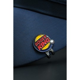 MULLIGAN HOOLIGAN Golf Ball Marker + Magnetic Hat Clip, Funny and Unique Golf Gift, Premium Quality, The Perfect for Your Favorite Golfer, Golf Accessories for Any Occasions (Bogey King)