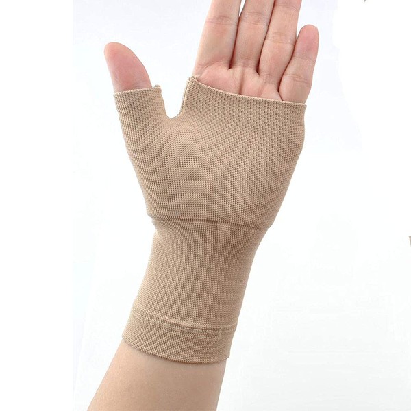 Thumb Arm Wrist Supporter, Arthritis, Gloves, Wrist Supporter, Wrist Fixation, Ultra Thin, Wrist, Set of 2, Tendonitis, Thumb Pain, Supporter, Daily Life, Work, Baseball Protection, Washable, Left and Right Hand Protection, Unisex, Protection, Protects A