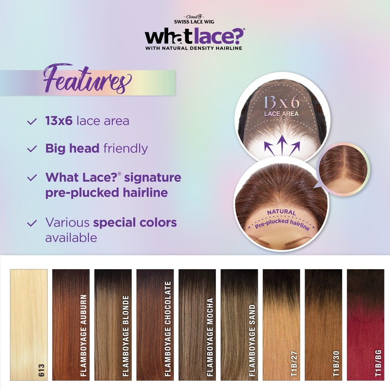 Sensationnel What Lace 13X6 Wigs - Latisha Lacefrontal Hand Tied