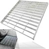 MASSLUNT Galvanized Steel Drain Grate 16x16 in for Vodaland Catch