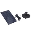 Solar Fountain Multifunctional Solar Powered Floating Fountain for Birdbath Pond