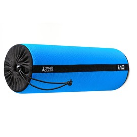 Travel Roller® Deluxe Foam Roller *Blue* with Free Online Instructional Videos & Poster, Original (12.5" x 4.3")
