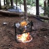 onlyfire Adjustable Outdoor Camping Rotisserie Grill System and Spit Kit