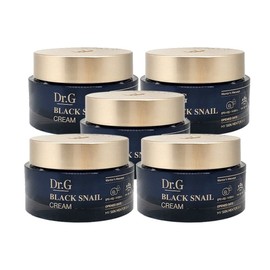 Dr.G Black Snail Cream 50ml Whitening Wrinkle Care 5 Pieces So / 닥터지 블랙 스네일 크림 50ml 화이트닝 주름케어 5개 So