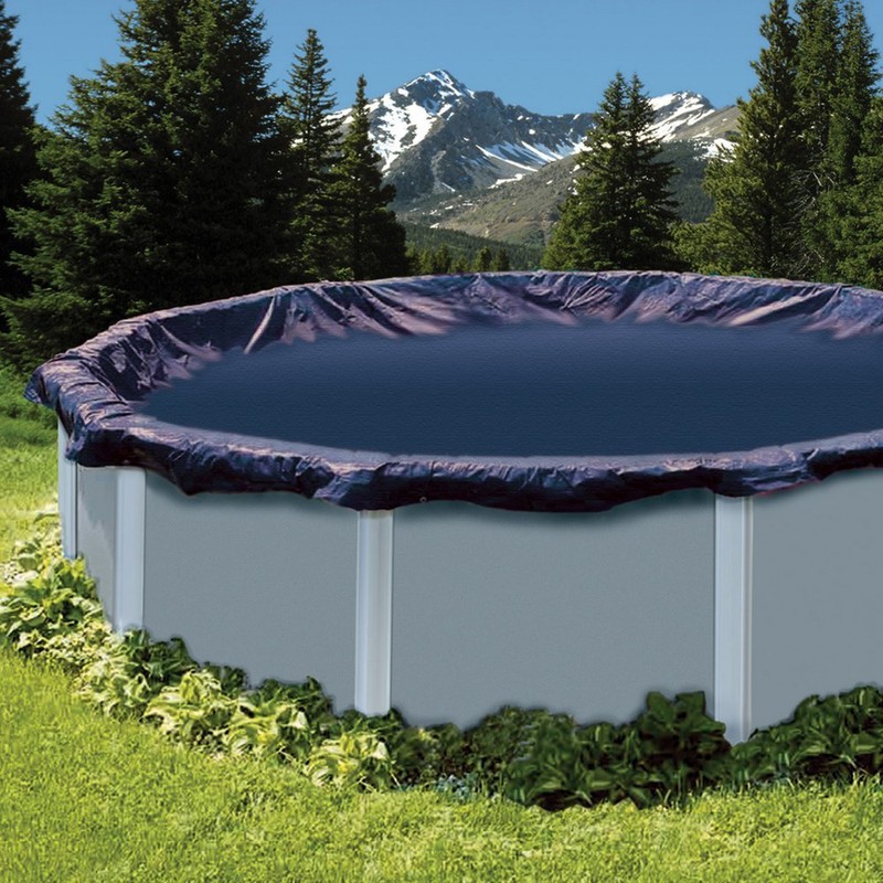 21 ft Round Above-Ground Pool Leaf Covers
