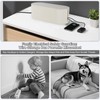 White Cable Tidy Box - Desktop Cord Management, Ventilation and