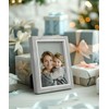 SUMGAR Photo Frames 7x5 Wooden Grey Picture Frame Desktop Display