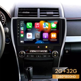 For 2015-2017 Toyota Camry Apple Carplay Car Radio Android 12 GPS Navi BT 2+32GB