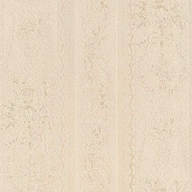 Manhattan Comfort NWSK34717 Annapolis Floral Striped Textured Wallpaper, Peach