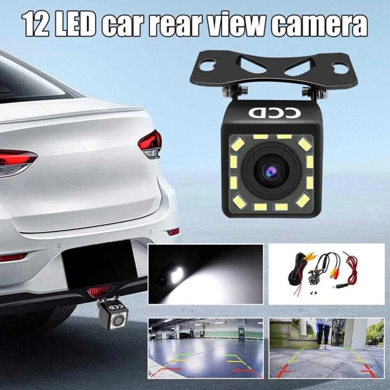 Camecho 170° CMOS Car Rear View Backup Camera Reverse HD