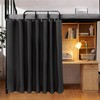 Gxi Black Blackout Bottom Bunk Bed Curtain Privacy Canopy Single